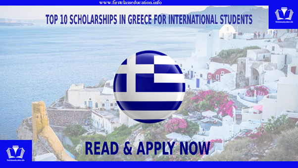 Top 10 Scholarships in Greece for International Students. The scholarships in Greece are available for both Greek and international students