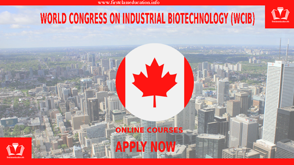 World Congress on Industrial Biotechnology (WCIB). The conference offers a forum for experts in industrial biotechnology to share knowledge