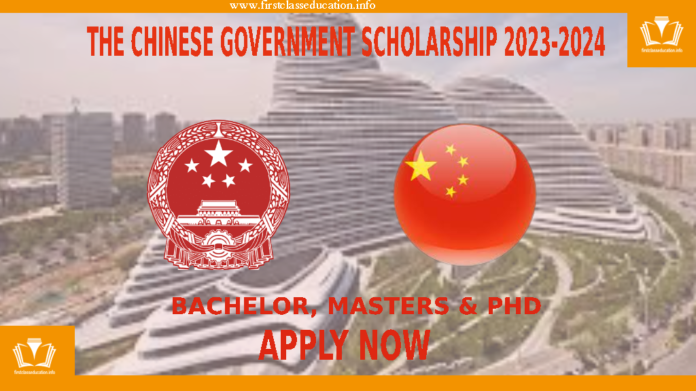The Chinese Government Scholarship 2023-2024 is a fully funded scholarship for international students that includes housing,