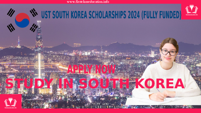 UST South Korea Scholarships 2024 (Fully Funded)