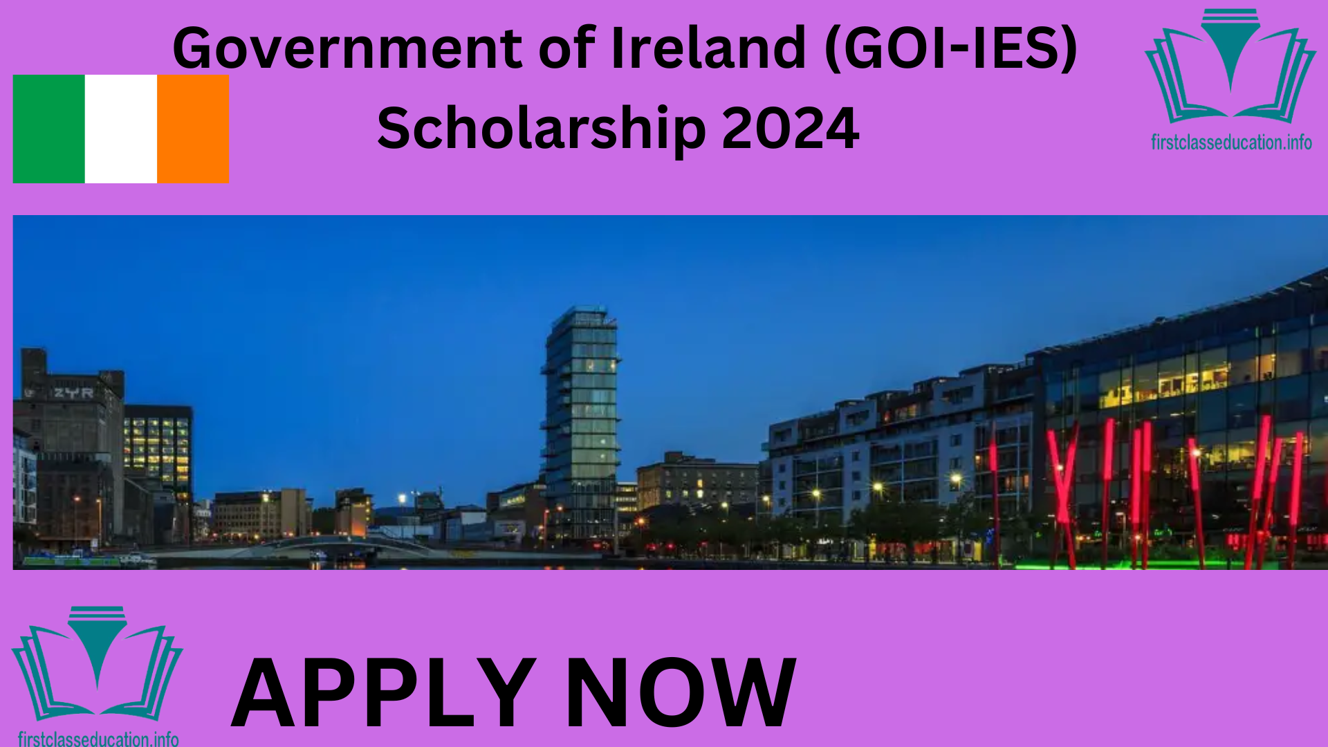 Government of Ireland (GOIIES) Scholarship 2024 ( Easy Application